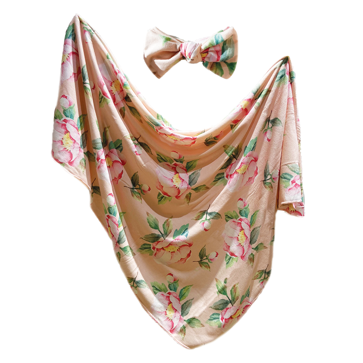 Rozella Gardens Floral Headband & Blanket Set – Toby & Company