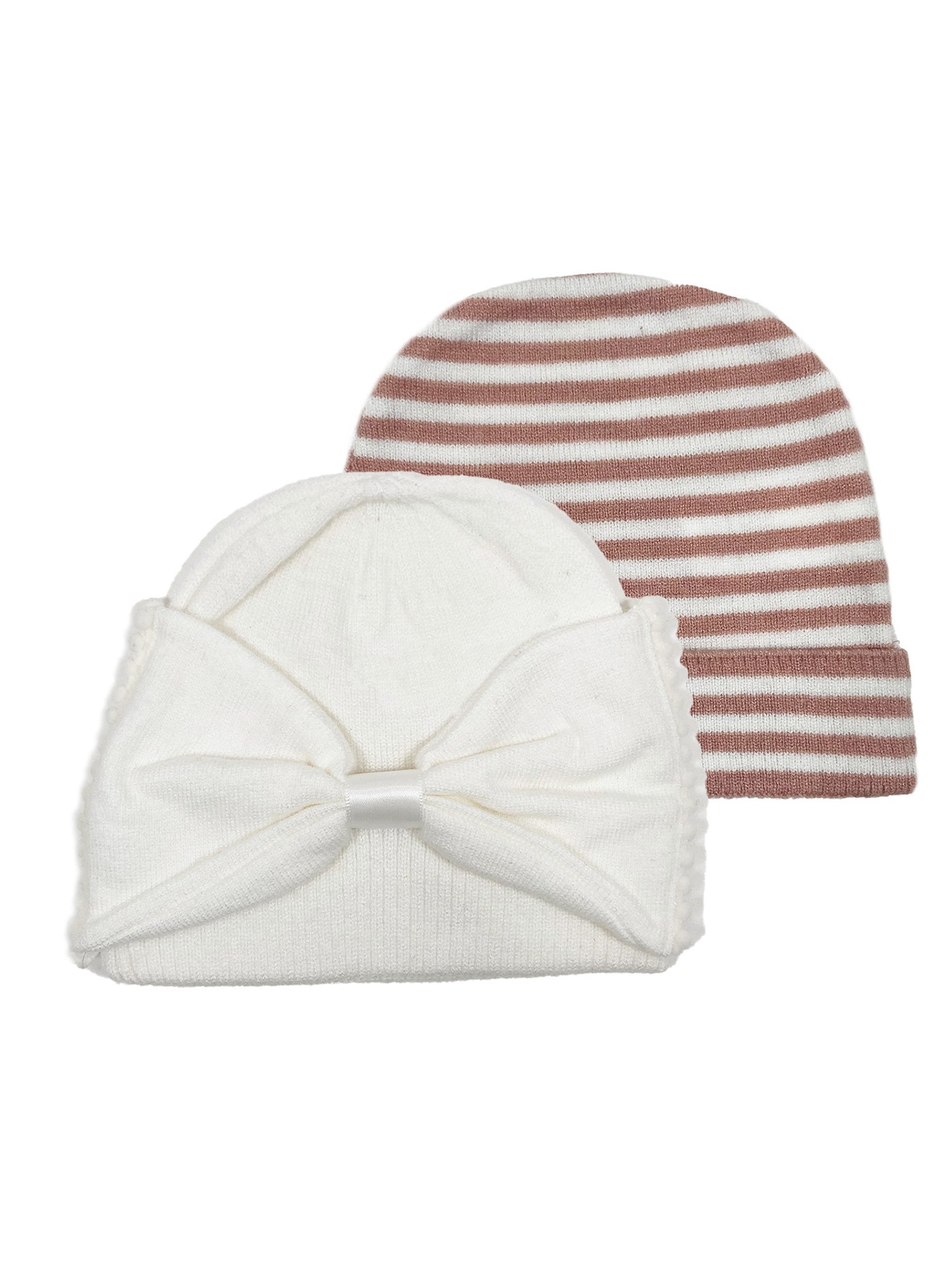 帽子 ANDMARY Baby knit babushka Ivory ANDMARY】Baby knit babushka