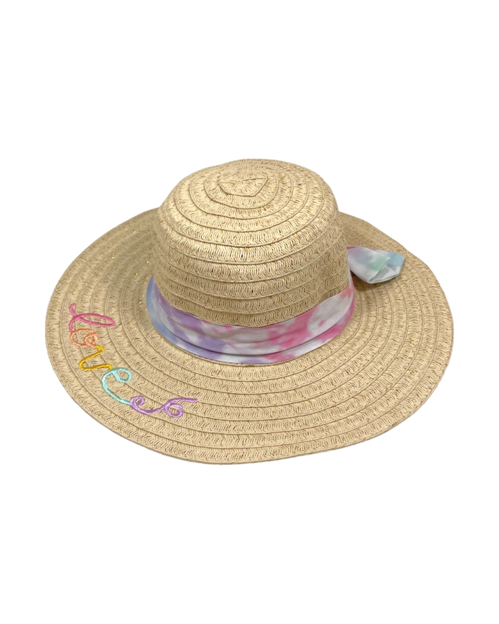 ? 6/$60 Wyeth Rainbow, Packable Hat, 100% Straw, 7” Rainbow Bucket Hat Cotton Sun Protection Hat with Wide Brim  main image 2