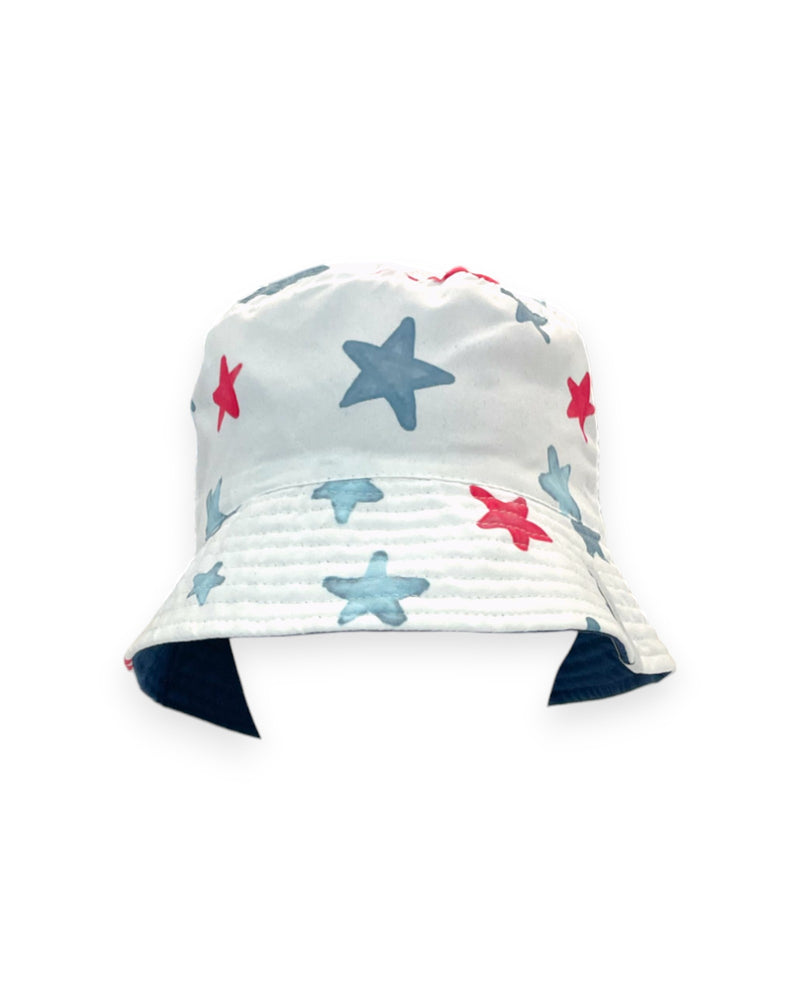 WATERCOLOR STARS REVERSIBLE BUCKET HAT