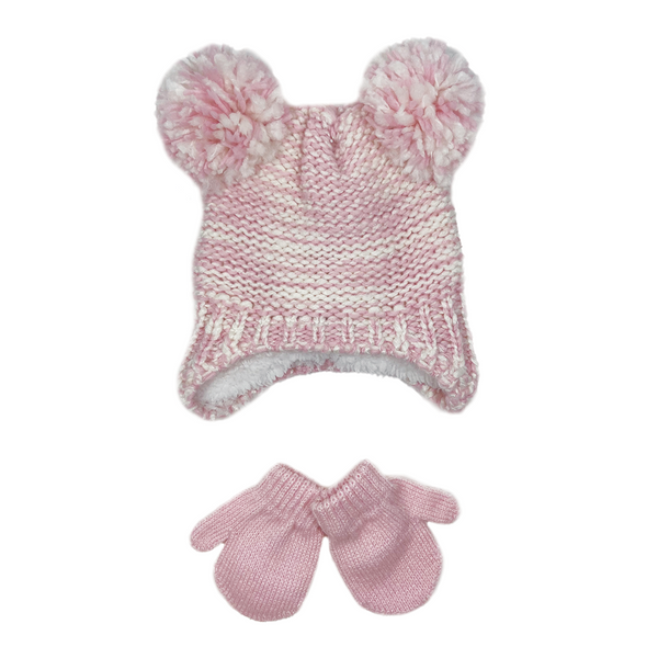 Chunky Bear Hat and mittens 2pc Set – Toby & Company