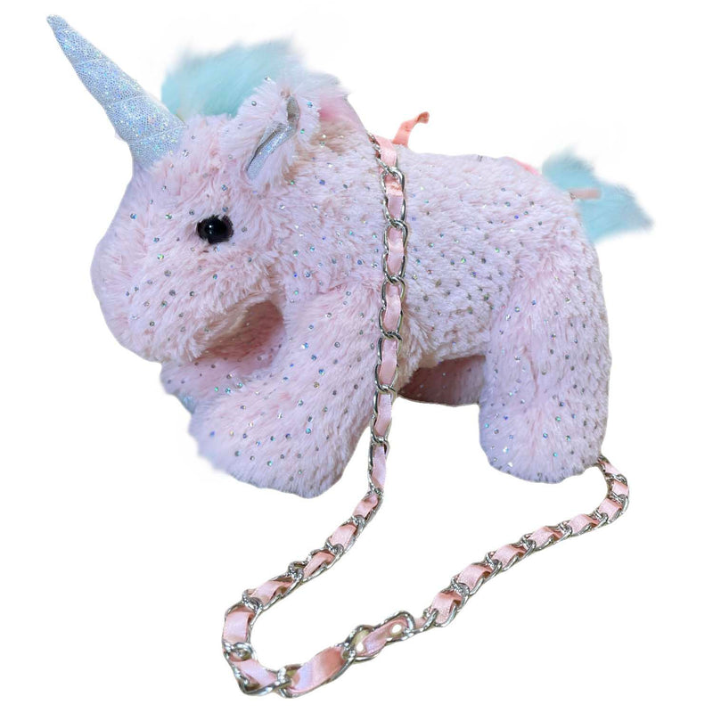 Peek-A-Boo Unicorn Purse Plush Toy