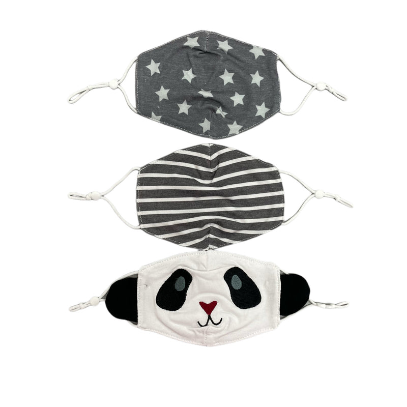 White Panda, Stars and Stripe Masks