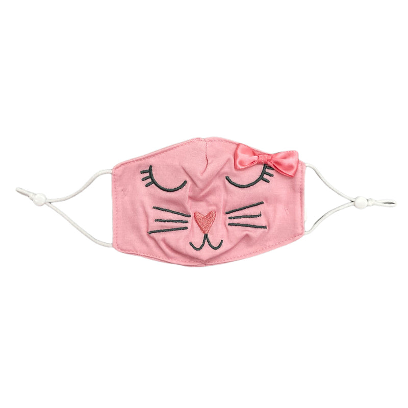 Light Pink Kitty, Hearts and Pink Leopard Masks
